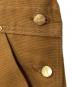 中古・古着 CarHartt (カーハート) ダブルニーオーバーオール　コットンダック地　R01-BRN ブラウン サイズ:34×32：10000円