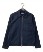 KITHキス）の古着「double weave full zip coaches jacket」｜ネイビー