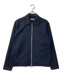 KITH（キス）の古着「double weave full zip coaches jacket」｜ネイビー