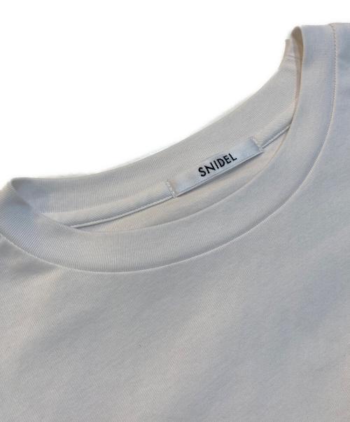Snidel（スナイデル）Snidel (スナイデル) ドッキングペプラムカットプルオーバー　26SS　SWCT262007 ホワイト サイズ:FREEの古着・服飾アイテム