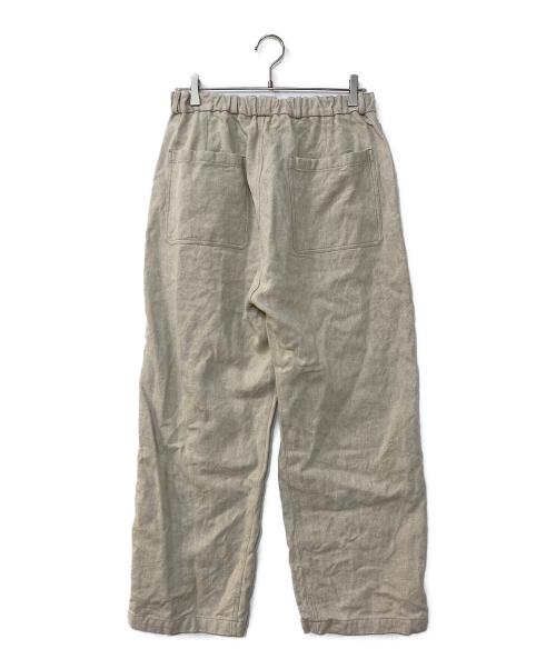 MITTAN（ミッタン）MITTAN (ミッタン) 亜麻苧麻ワイド ホワイト サイズ:2の古着・服飾アイテム