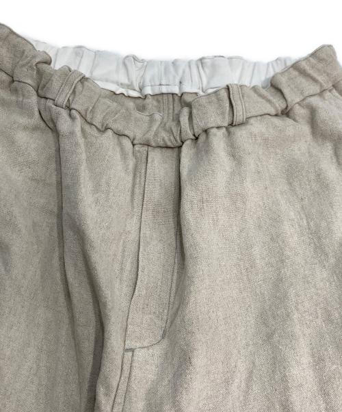 MITTAN（ミッタン）MITTAN (ミッタン) 亜麻苧麻ワイド ホワイト サイズ:2の古着・服飾アイテム