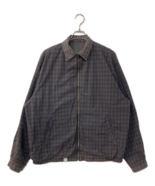 NAUTICA（ノーティカ）NAUTICA (ノーティカ) リバーシブルジャケット　チェック柄 ブラウン サイズ:Lの古着・服飾アイテム