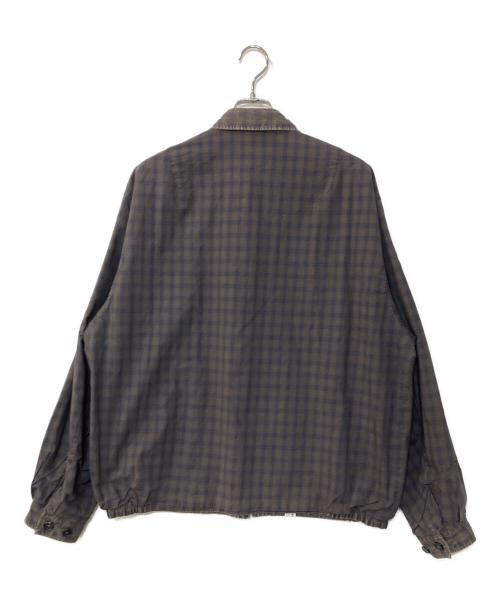 NAUTICA（ノーティカ）NAUTICA (ノーティカ) リバーシブルジャケット　チェック柄 ブラウン サイズ:Lの古着・服飾アイテム