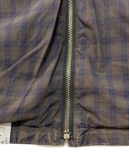 NAUTICA（ノーティカ）NAUTICA (ノーティカ) リバーシブルジャケット　チェック柄 ブラウン サイズ:Lの古着・服飾アイテム