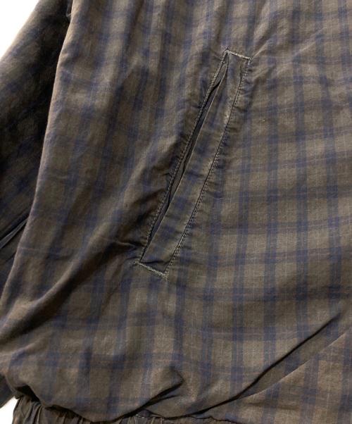 NAUTICA（ノーティカ）NAUTICA (ノーティカ) リバーシブルジャケット　チェック柄 ブラウン サイズ:Lの古着・服飾アイテム