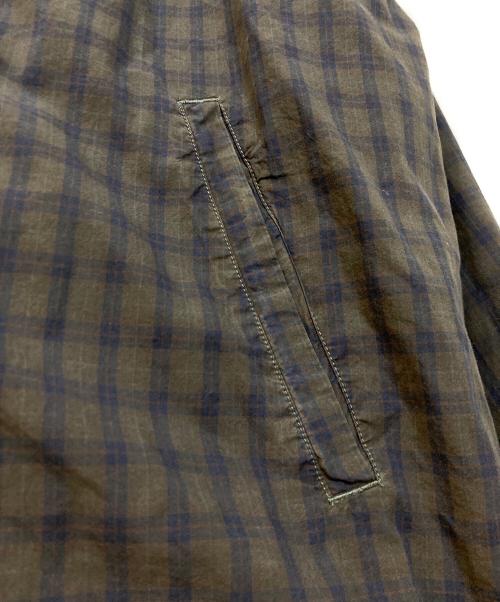 NAUTICA（ノーティカ）NAUTICA (ノーティカ) リバーシブルジャケット　チェック柄 ブラウン サイズ:Lの古着・服飾アイテム