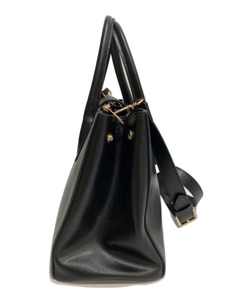 FURLA（フルラ）FURLA (フルラ) Metropolis 2WAYショルダーバッグ ブラックの古着・服飾アイテム