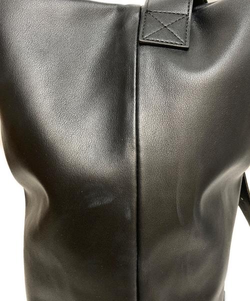 RIM.ARK（リムアーク）RIM.ARK (リムアーク) Minimal Shoulder Big Bag ブラックの古着・服飾アイテム