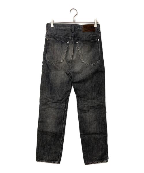 masu（エムエーエスユー）masu (エムエーエスユー) TIGHT FIT DAMAGED JEANS グレー サイズ:46の古着・服飾アイテム