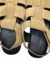 中古・古着 Waa .studios (ワースタジオ) RQ SANDALS スエードグルカサンダル ベージュ サイズ:42：8000円