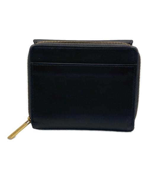 BALENCIAGA（バレンシアガ）BALENCIAGA (バレンシアガ) ENVELOPE フラップ コンパクトウォレット ブラックの古着・服飾アイテム