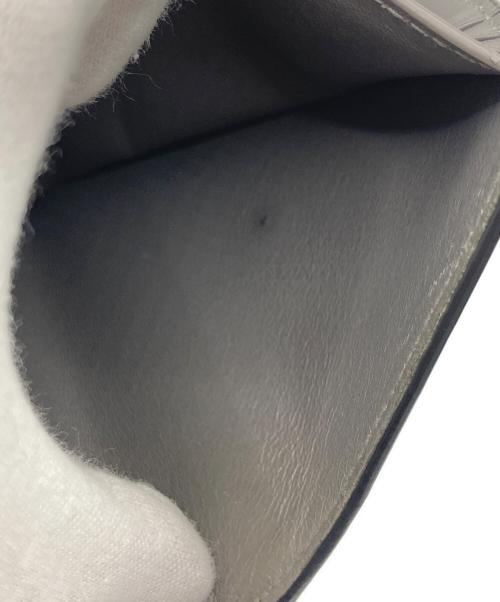 BALENCIAGA（バレンシアガ）BALENCIAGA (バレンシアガ) ENVELOPE フラップ コンパクトウォレット ブラックの古着・服飾アイテム
