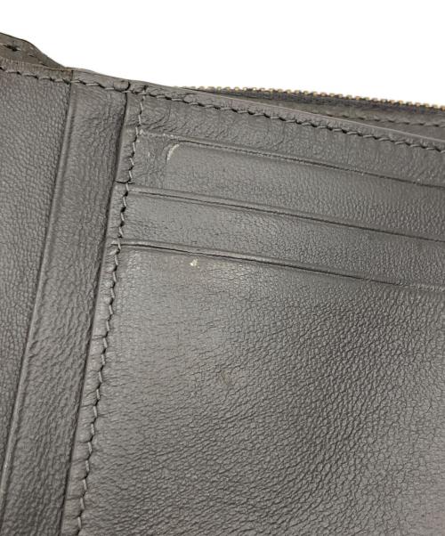 BALENCIAGA（バレンシアガ）BALENCIAGA (バレンシアガ) ENVELOPE フラップ コンパクトウォレット ブラックの古着・服飾アイテム