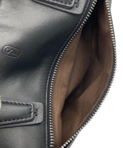 smart people（スマートピープル）smart people (スマートピープル) ハンドバッグ ブラックの古着・服飾アイテム