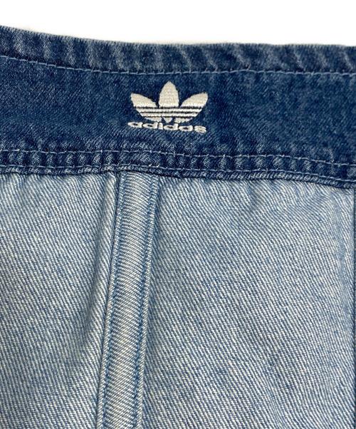 adidas（アディダス）adidas (アディダス) トレフォイルロゴ　デニムビスチェ　IW5671 インディゴ サイズ:６の古着・服飾アイテム