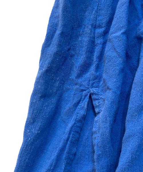 Whim Gazette（ウィムガゼット）Whim Gazette (ウィムガゼット) 2WAYリラックスシャツワンピース ブルー サイズ:FREEの古着・服飾アイテム