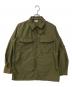 US ARMY（ユーエスアーミー）の古着「70`sヘリクルーシャツ 71年会計　 8415-935-4897」｜グリーン