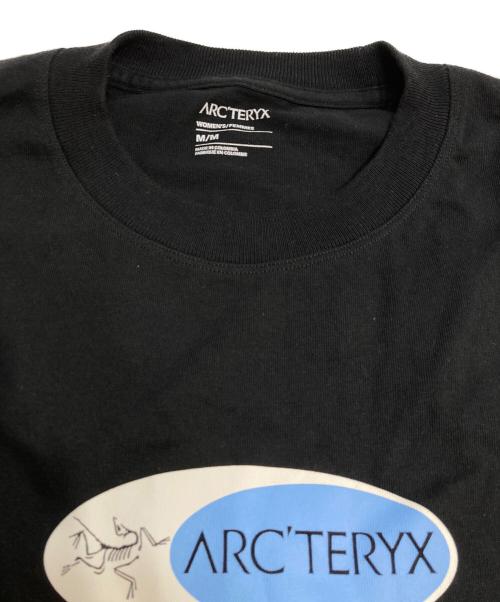 ARC'TERYX（アークテリクス）ARC'TERYX (アークテリクス) KRAGG COTTON STICKER CREW Shirt SS Tシャツ ブラック サイズ:Mの古着・服飾アイテム