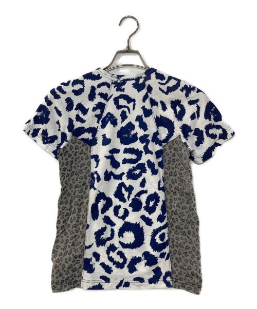 COMME des GARCONS（コムデギャルソン）COMME des GARCONS (コムデギャルソン) レオパードスイッチングTEE ホワイト サイズ:XSの古着・服飾アイテム