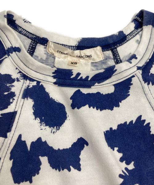 COMME des GARCONS（コムデギャルソン）COMME des GARCONS (コムデギャルソン) レオパードスイッチングTEE ホワイト サイズ:XSの古着・服飾アイテム