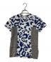 COMME des GARCONS（コムデギャルソン）の古着「レオパードスイッチングTEE」｜ホワイト