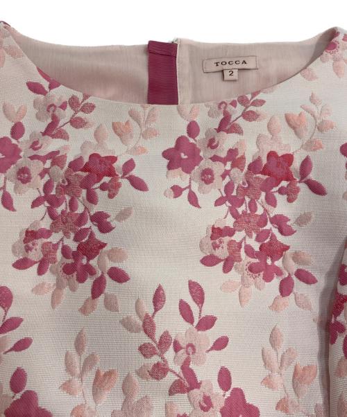 TOCCA（トッカ）TOCCA (トッカ) TRIFLE ワンピース ピンク サイズ:2の古着・服飾アイテム