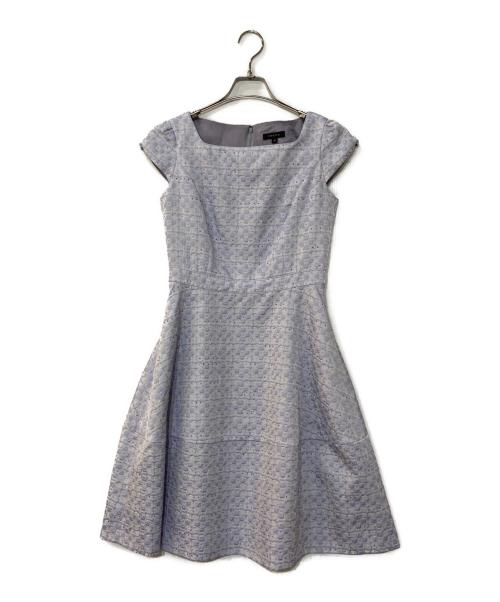 TOCCA（トッカ）TOCCA (トッカ) ジャガードワンピース パープル サイズ:０の古着・服飾アイテム