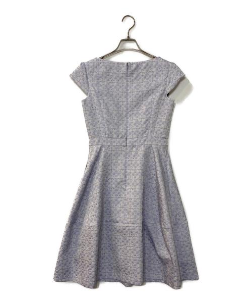TOCCA（トッカ）TOCCA (トッカ) ジャガードワンピース パープル サイズ:０の古着・服飾アイテム