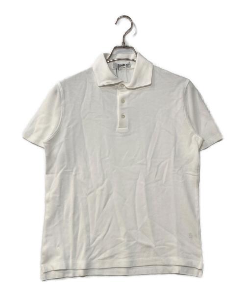 Cruciani（クルチアーニ）Cruciani (クルチアーニ) クルチアーニ レギュラーフィット ポロシャツ JU1371-7VLZ0025 ホワイト サイズ:50の古着・服飾アイテム