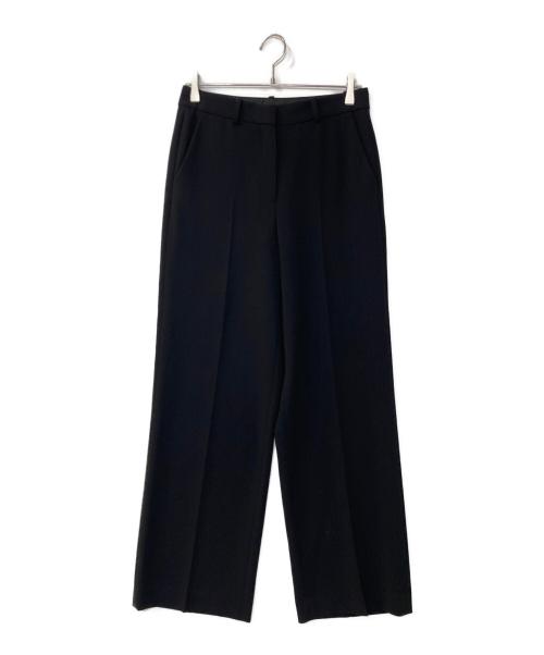 theory（セオリー）theory (セオリー) Admiral Crepe Relax Straight Pant ブラック サイズ:2の古着・服飾アイテム