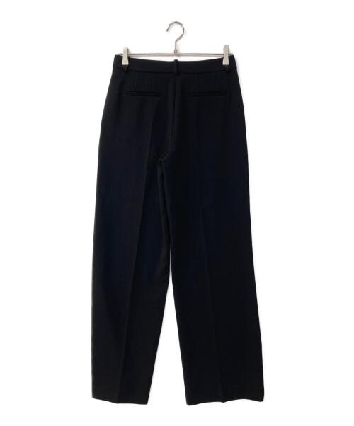 theory（セオリー）theory (セオリー) Admiral Crepe Relax Straight Pant ブラック サイズ:2の古着・服飾アイテム