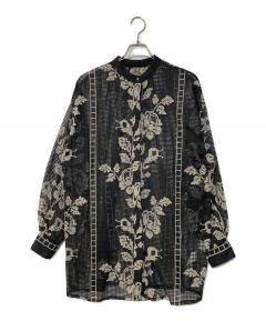 中古・古着通販】Bibiy. (ビビィ) ANNA PUFF TOP ブラック×グレー