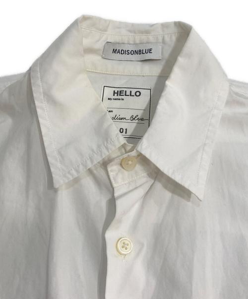 MADISON BLUE（マディソンブルー）MADISON BLUE (マディソンブルー) J.BRADLEY SHIRT　MB171-5718 ホワイト サイズ:1の古着・服飾アイテム
