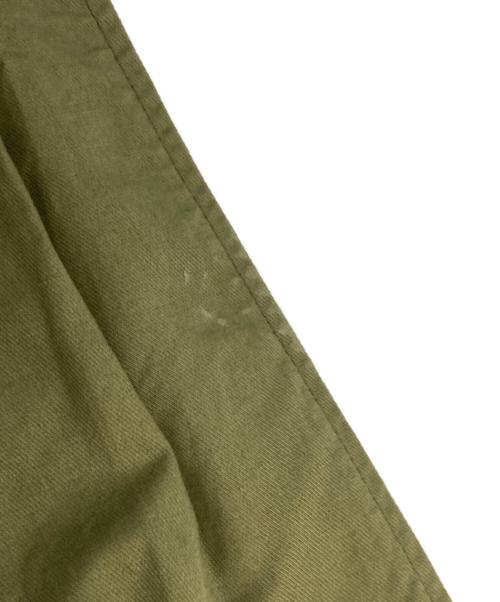 LEMAIRE（ルメール）LEMAIRE (ルメール) コットンリネンラップスカート cotton-linen lap skirt グリーン サイズ:34の古着・服飾アイテム