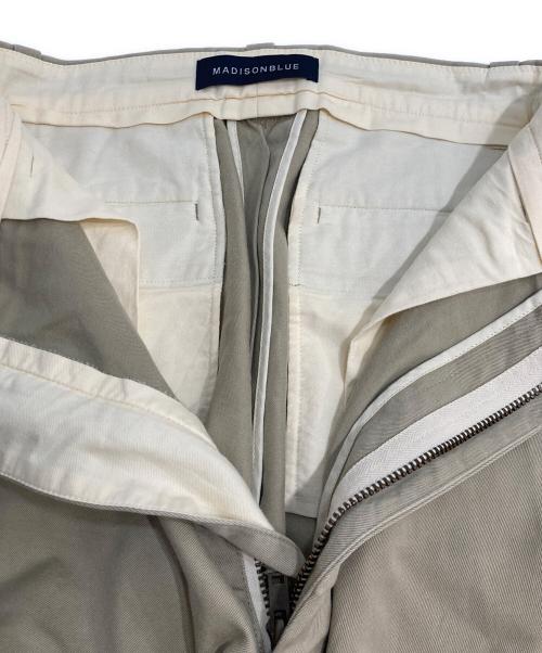 MADISON BLUE（マディソンブルー）MADISON BLUE (マディソンブルー) CHINO HIGH WAIST PANTS　ハイウエストチノパンツ　MB191-3031 ベージュの古着・服飾アイテム