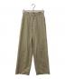 MADISON BLUE（マディソンブルー）の古着「CHINO HIGH WAIST PANTS　ハイウエストチノパンツ　MB191-3031」｜ベージュ