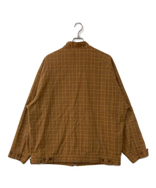 ROCA WEAR（ロカウェア）ROCA WEAR (ロカウェア) 00`sオーバーサイズチェックブルゾン　ジップジャケット　382-033081 ブラウン サイズ:XLの古着・服飾アイテム