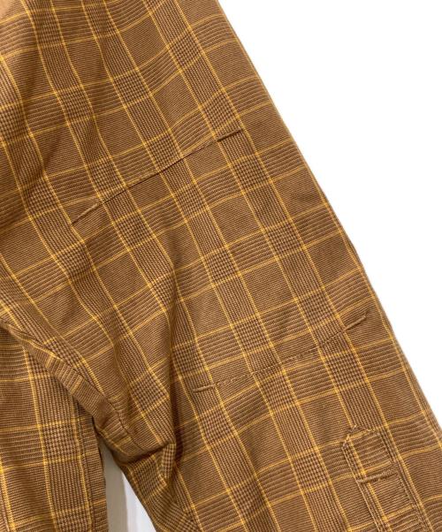 ROCA WEAR（ロカウェア）ROCA WEAR (ロカウェア) 00`sオーバーサイズチェックブルゾン　ジップジャケット　382-033081 ブラウン サイズ:XLの古着・服飾アイテム