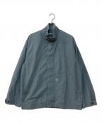 Paul Smith JEANSポールスミス ジーンズ）の古着「ステンカラージャケット　ワークジャケット」｜ブルー