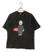 HUMAN MADEヒューマンメイド）の古着「POLAR BEAR GRAPHIC T-SHIRT ポーラーベア グラフィックTシャツ」｜ブラック