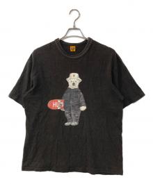HUMAN MADE（ヒューマンメイド）の古着「POLAR BEAR GRAPHIC T-SHIRT ポーラーベア グラフィックTシャツ」｜ブラック