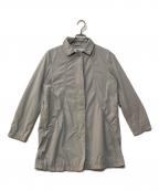 24 ISSEY MIYAKE24 イッセイミヤケ）の古着「ポリステンカラーコート TF11FA101」｜グレー