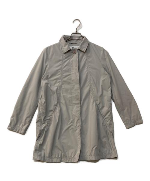 24 ISSEY MIYAKE（24 イッセイミヤケ）24 ISSEY MIYAKE (24 イッセイミヤケ) ポリステンカラーコート TF11FA101 グレー サイズ:2の古着・服飾アイテム