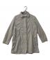 24 ISSEY MIYAKE（24 イッセイミヤケ）の古着「ポリステンカラーコート TF11FA101」｜グレー