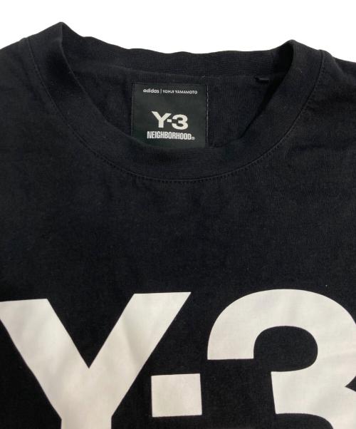 Y-3（ワイスリー）Y-3 (ワイスリー) NEIGHBORHOOD (ネイバーフッド) Y-3 NBHD LOGO TEE ブラック サイズ:Sの古着・服飾アイテム