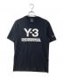 Y-3（ワイスリー）の古着「Y-3 NBHD LOGO TEE」｜ブラック