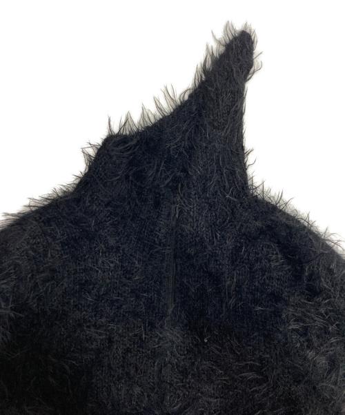 cobble du（コブルドゥ）cobble du (コブルドゥ) uck hole drivers knit　ドライバーズニット　5AW-KN01M ブラック サイズ:Sの古着・服飾アイテム