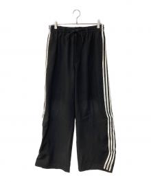 Y-3（ワイスリー）の古着「SPORT UNIFORM PANTS 3-STRIPES」｜ブラック