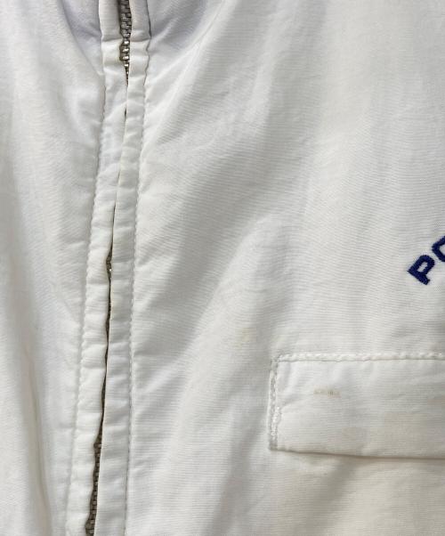 POLO SPORT（ポロスポーツ）POLO SPORT (ポロスポーツ) ロゴジップアップジャケット ホワイト サイズ:Sの古着・服飾アイテム